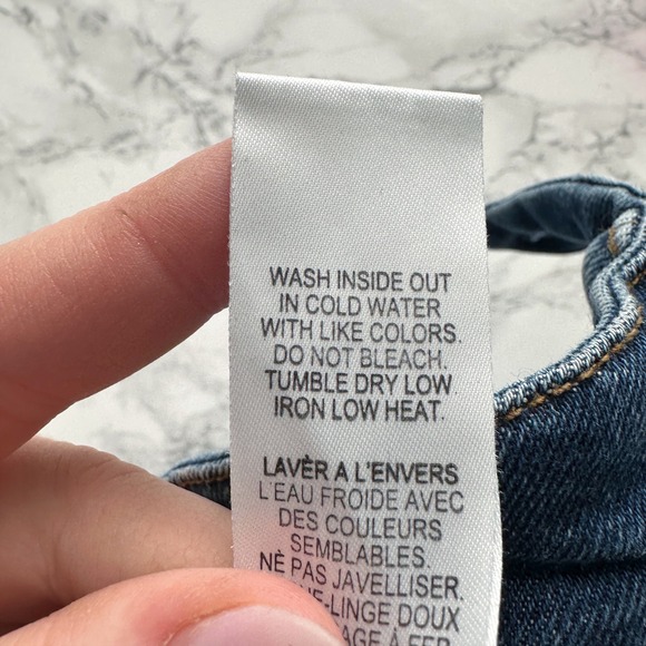 GOOD AMERICAN Good Legs Crop Mini Bootcut Jeans In Blue811 women's size 10/31 - Picture 10 of 14